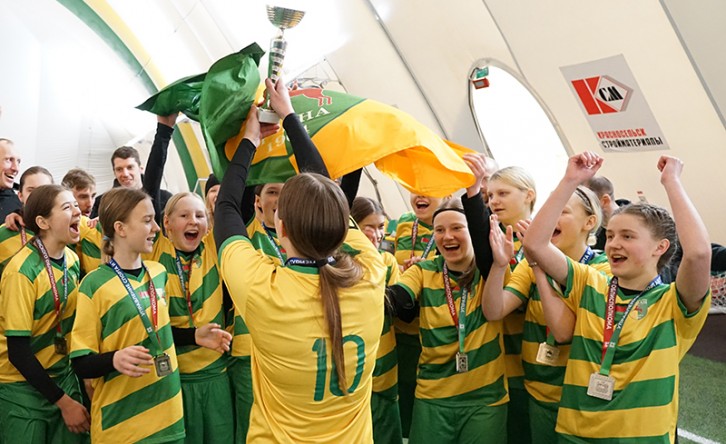 Наши девочки стали вторыми