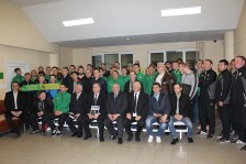 Встреча команды и болельщиков